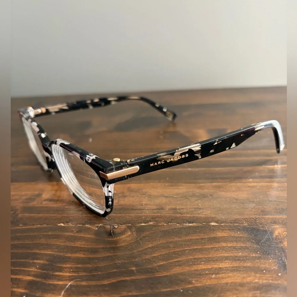 Marc Jacobs Marc 190  Black and White Women's Prescription Glasses Frames